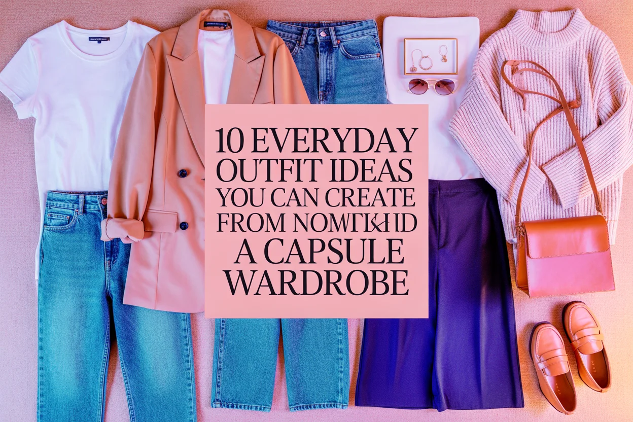 10 Everyday Outfit Ideas You Can Create from a Capsule Wardrobe
