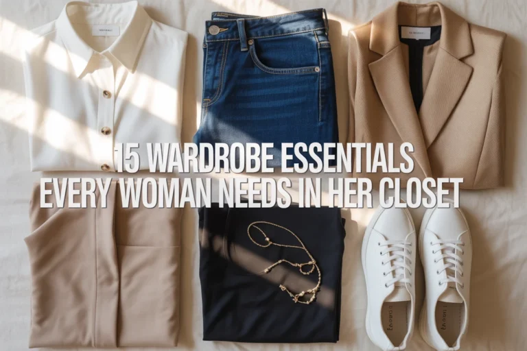15 Wardrobe Essentials Every Woman Needs in Her Closet