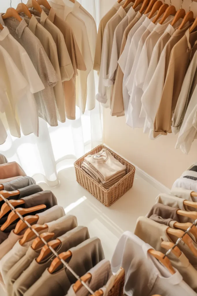 How to declutter your wardrobe in one weekend — minimalist closet organization step-by-step guide