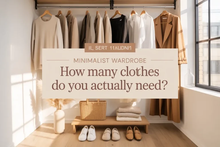 Minimalist Wardrobe How Many Clothes Do You Actually Need