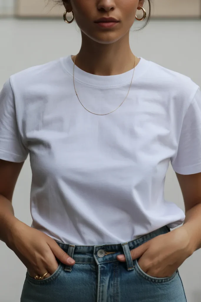 Styling cheap basics to look expensive for a budget capsule wardrobe