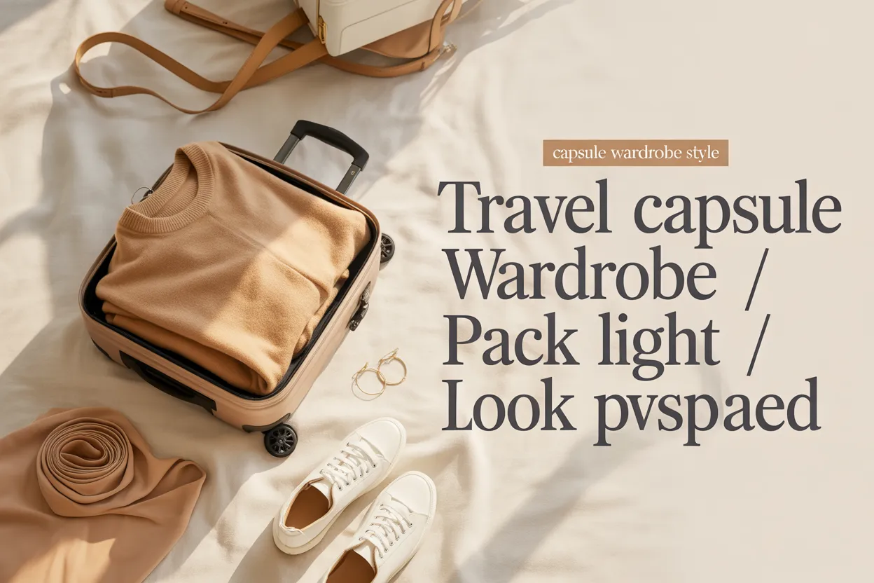 How to Build a Travel Capsule Wardrobe That Packs Light and Still Looks Polished
