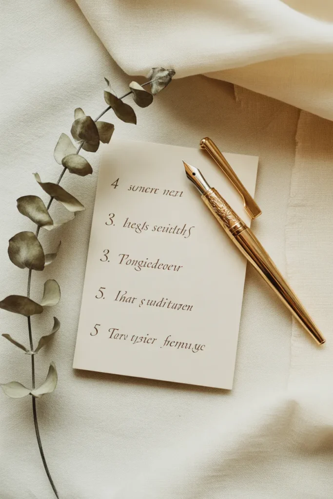 Closet declutter checklist with five keep or cut questions on linen background