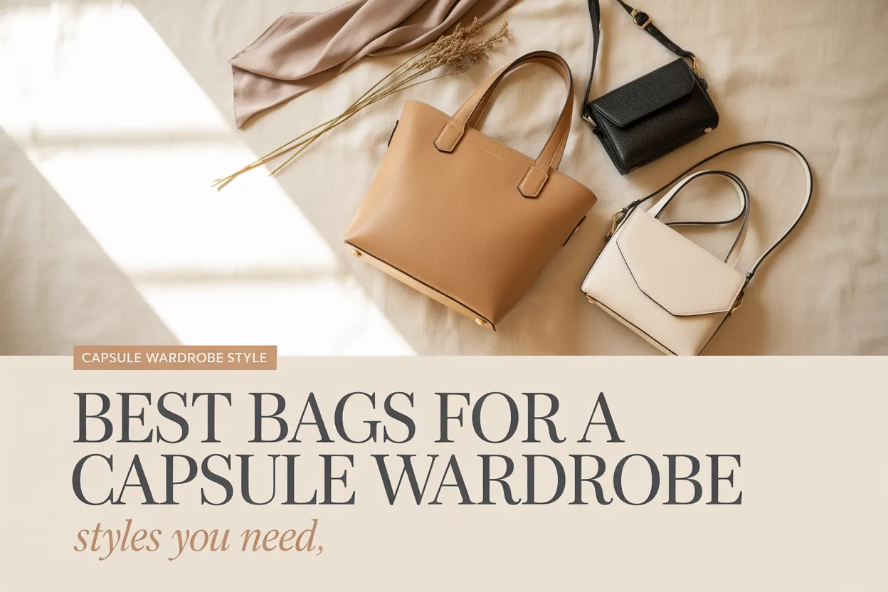 Best Bags for a Capsule Wardrobe: 5 Styles That Earn Their Hook Space