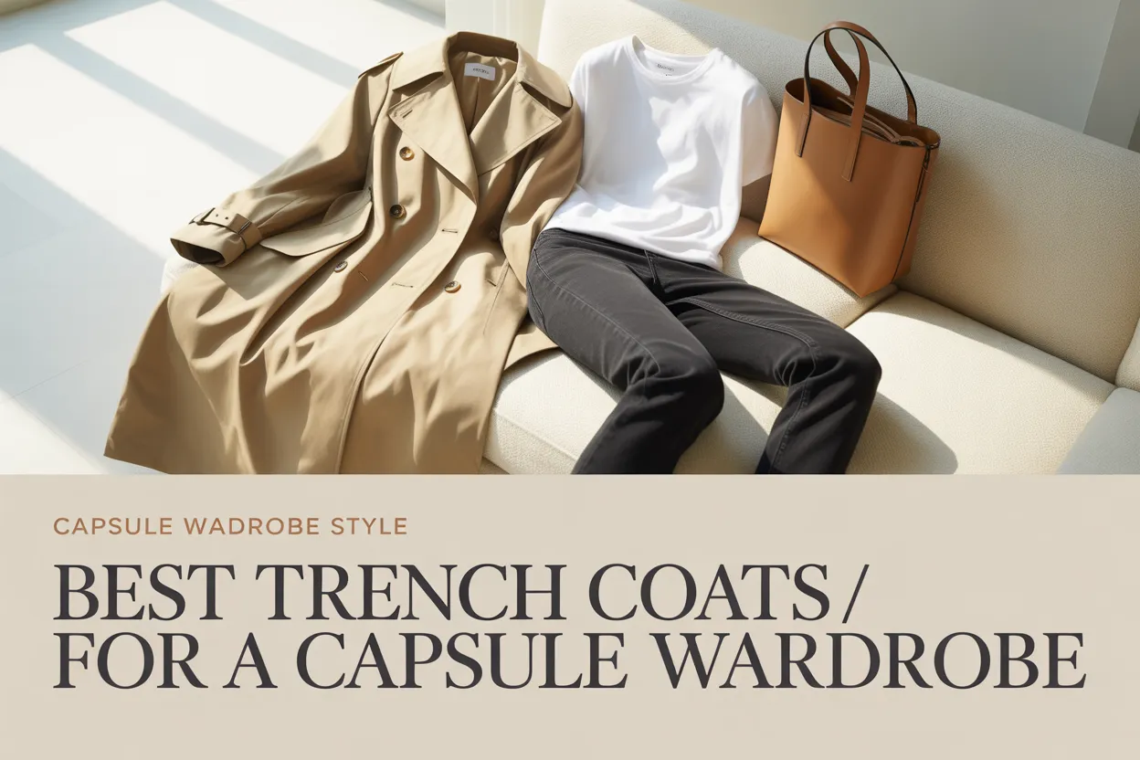 The Best Trench Coats for a Capsule Wardrobe (Classic to Modern)