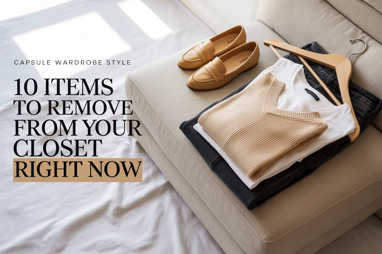 10 Items to Remove from Your Closet Right Now: The Capsule-Approved Checklist