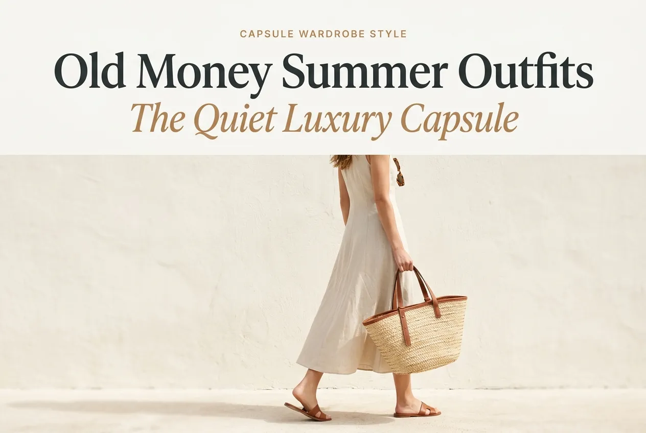Old Money Summer Outfits: The Quiet Luxury Capsule for Hot Weather