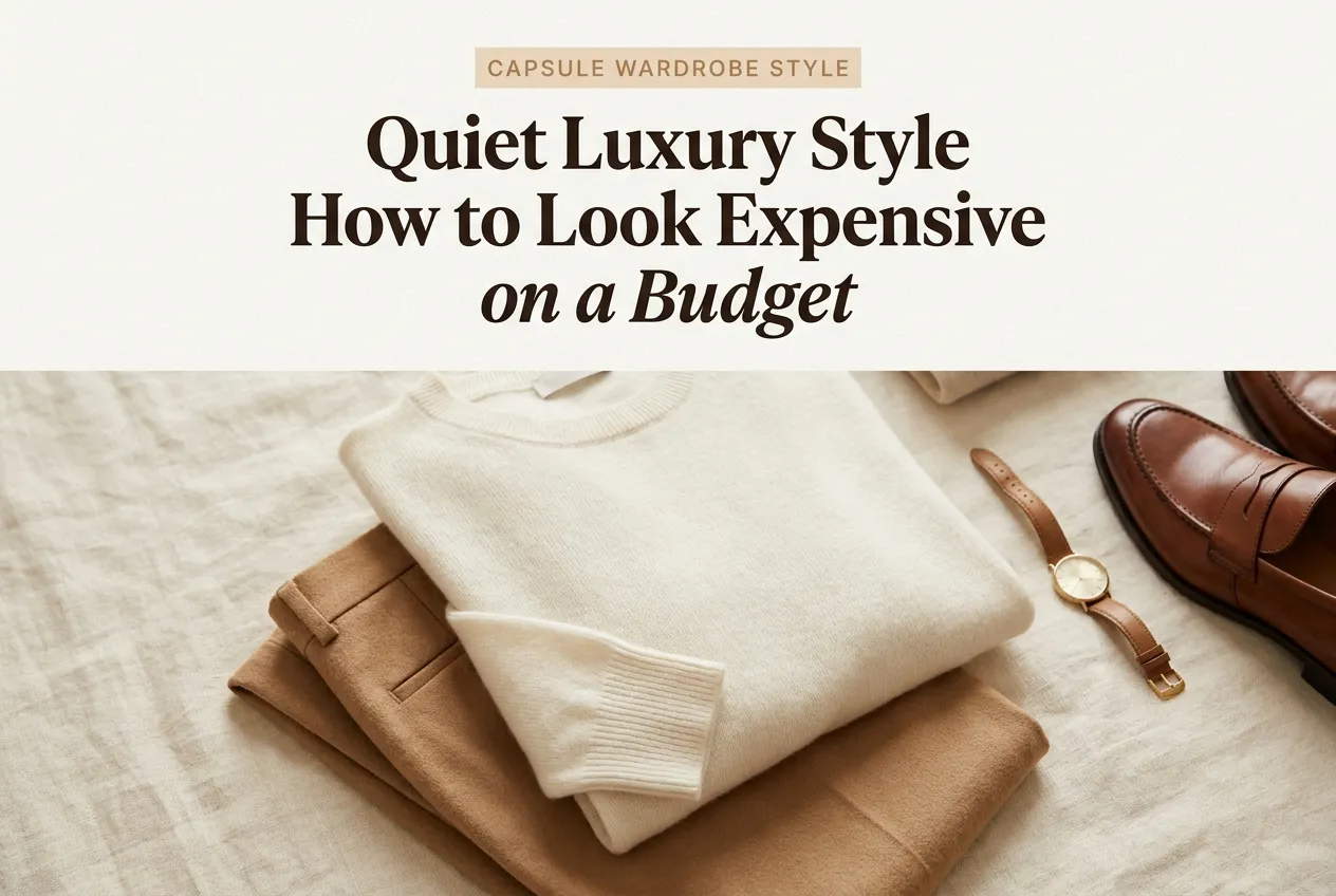 Quiet Luxury Style: The Honest Guide to Looking Expensive on a Real Budget