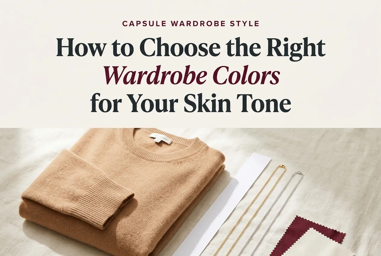 How to Choose the Right Wardrobe Colors for Your Skin Tone (Without Buying a Single New Thing First)
