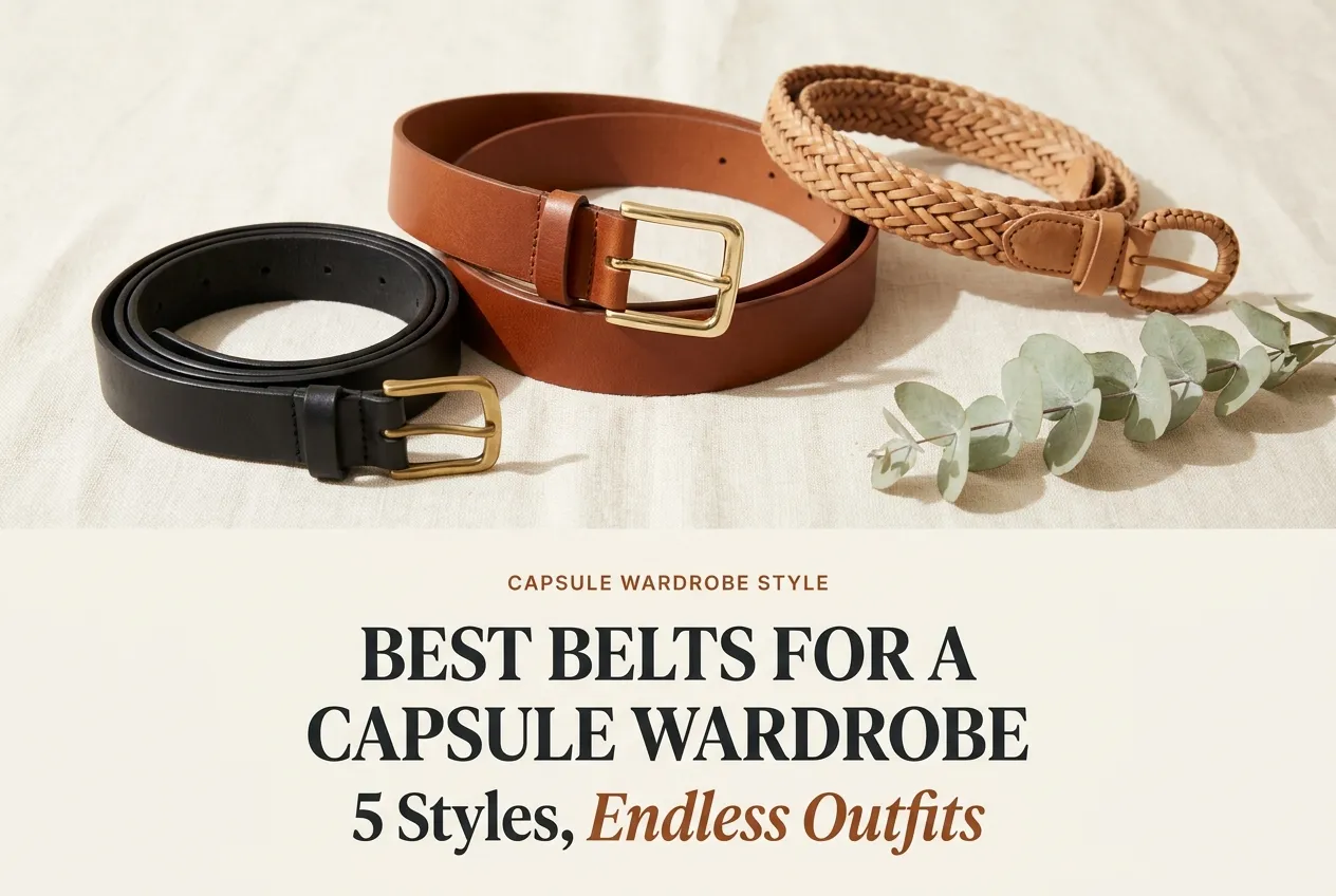 Best Belts for a Capsule Wardrobe (5 Styles, Endless Outfits)
