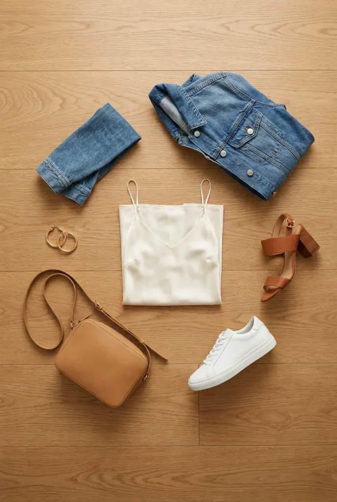 One base piece styled multiple ways for summer date night outfit formula