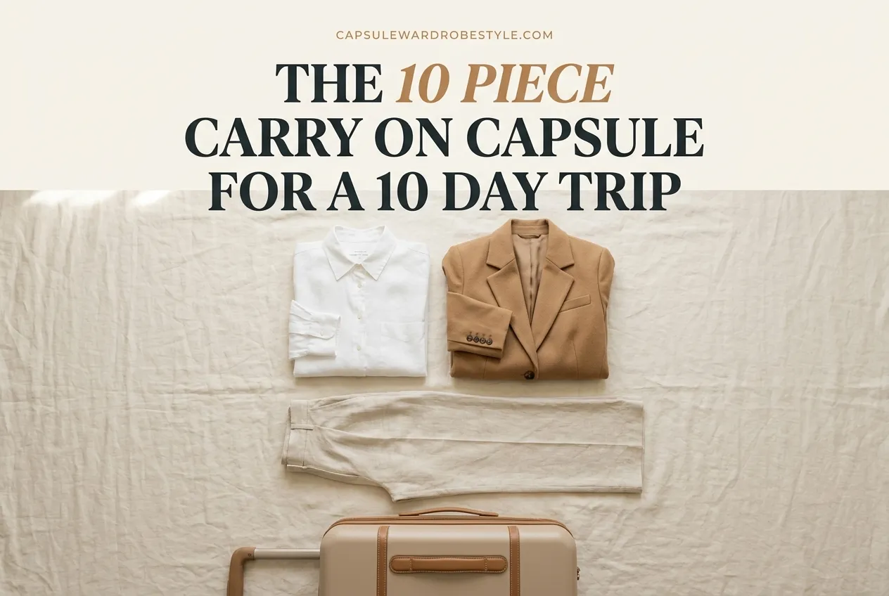 10 Pieces. 10 Days. One Carry-On That Never Lets You Down.