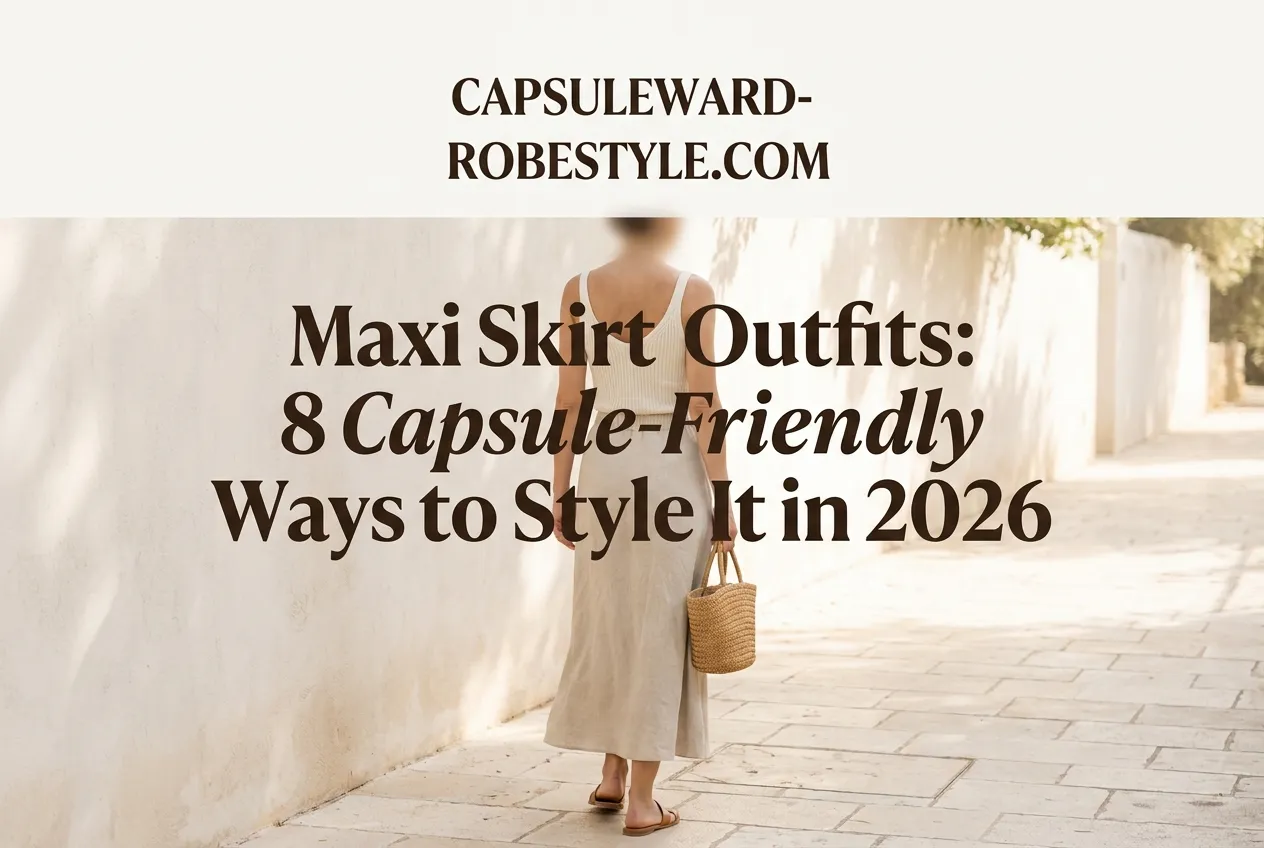 Maxi Skirt Outfits: 8 Capsule-Friendly Ways to Style It in 2026