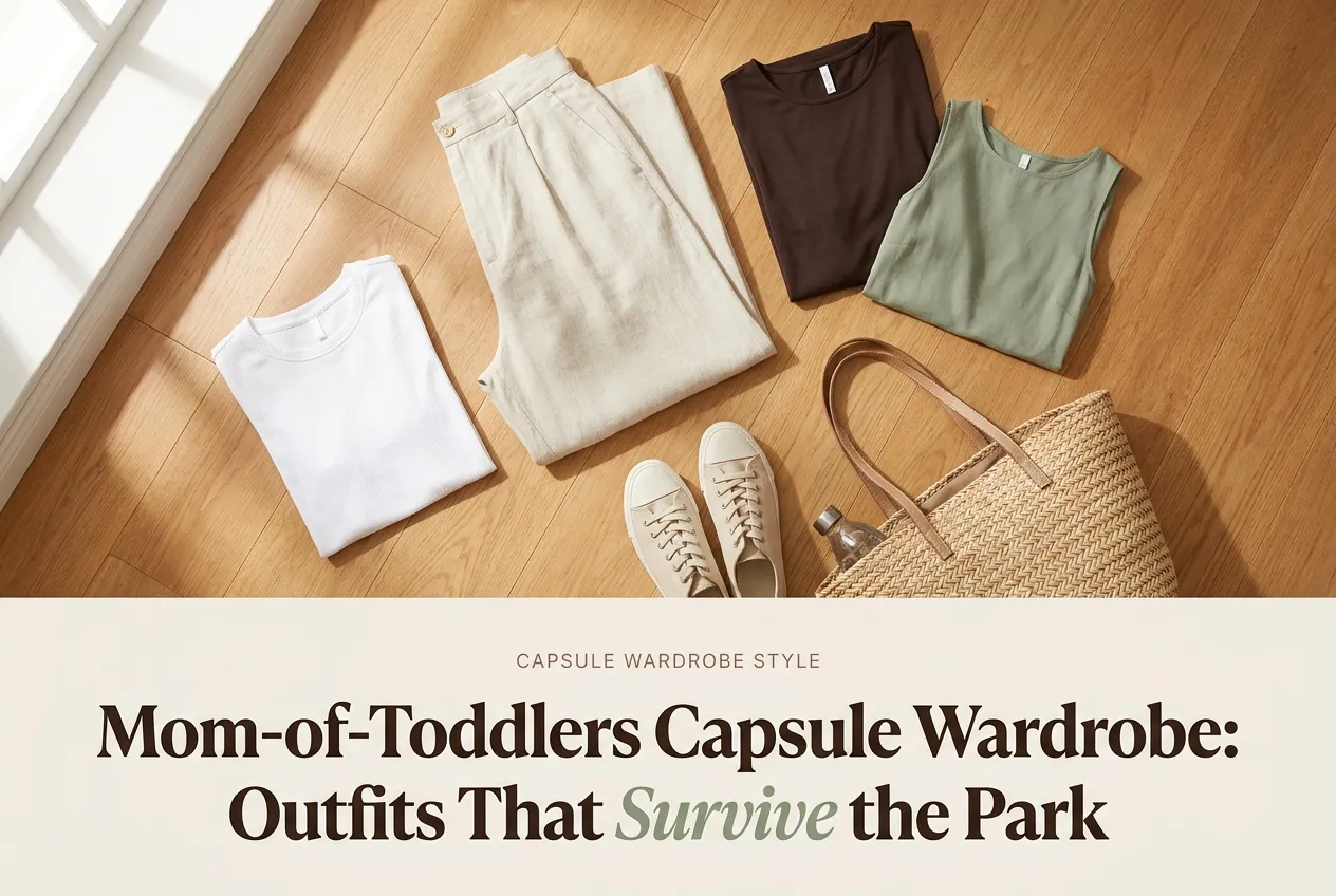 Mom-of-Toddlers Capsule Wardrobe: Outfits That Survive the Park