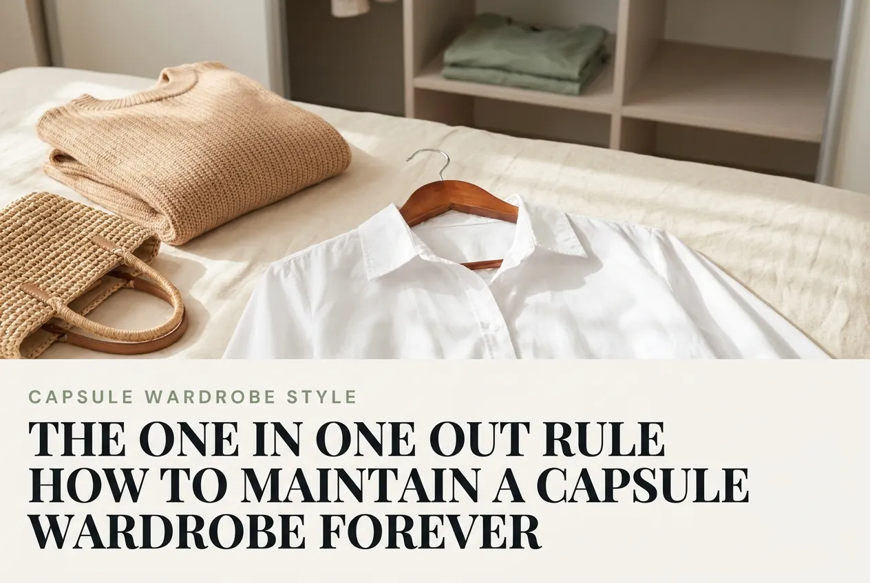 The One-In-One-Out Rule: How to Maintain a Capsule Wardrobe Forever