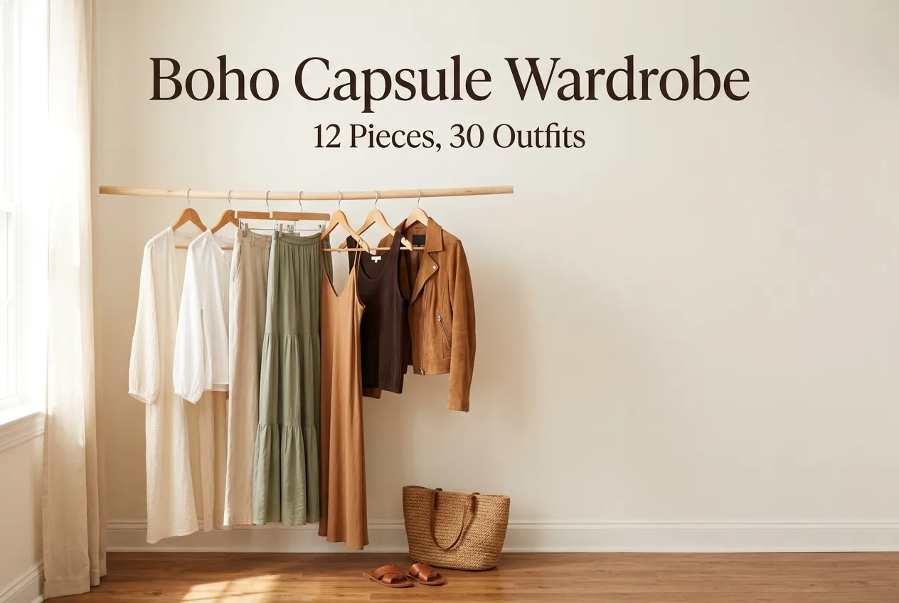 Boho Capsule Wardrobe: Free-Spirited Pieces That Still Mix and Match