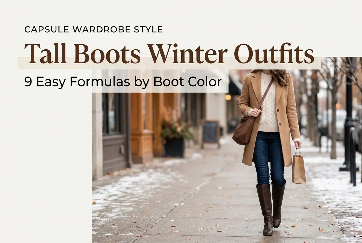 How to Style Knee-High and Tall Boots for Winter