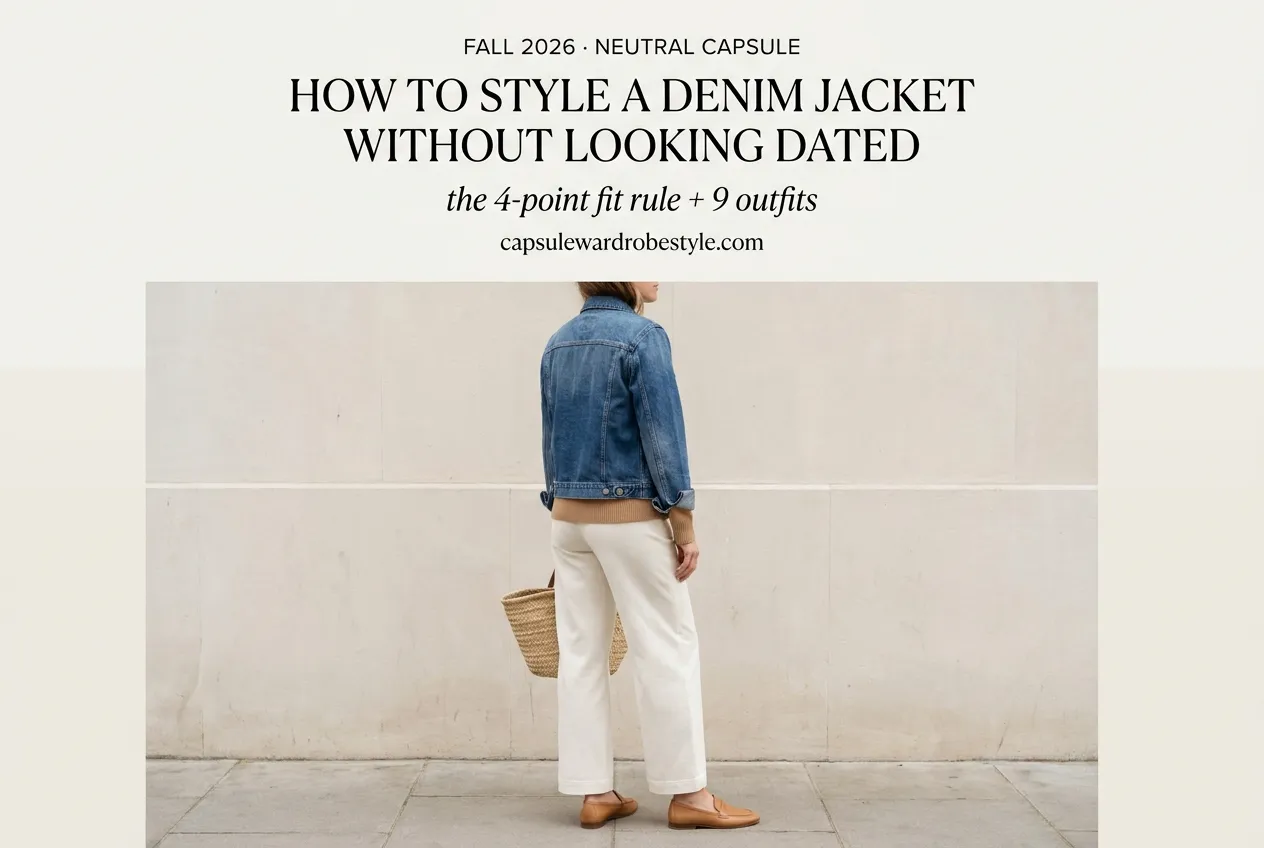 How to Style a Denim Jacket: The Layer That Goes With Everything
