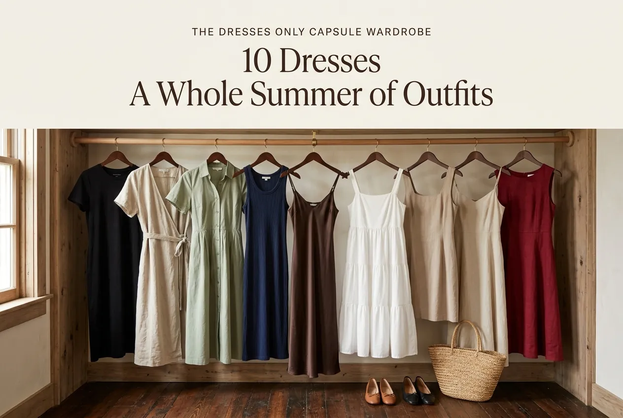 Dresses Only Capsule Wardrobe: 10 Dresses, a Whole Summer of Outfits