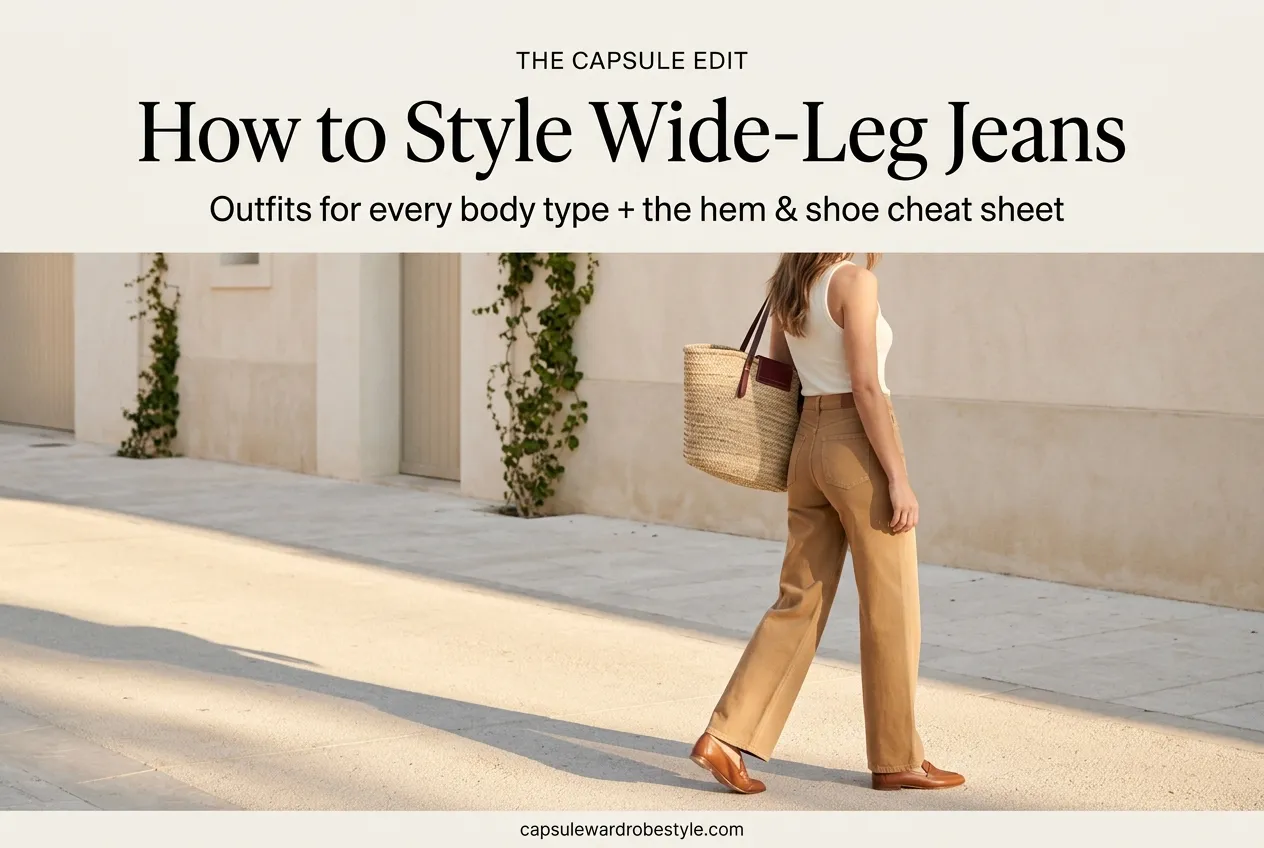 How to Style Wide-Leg Jeans: Outfits for Every Body