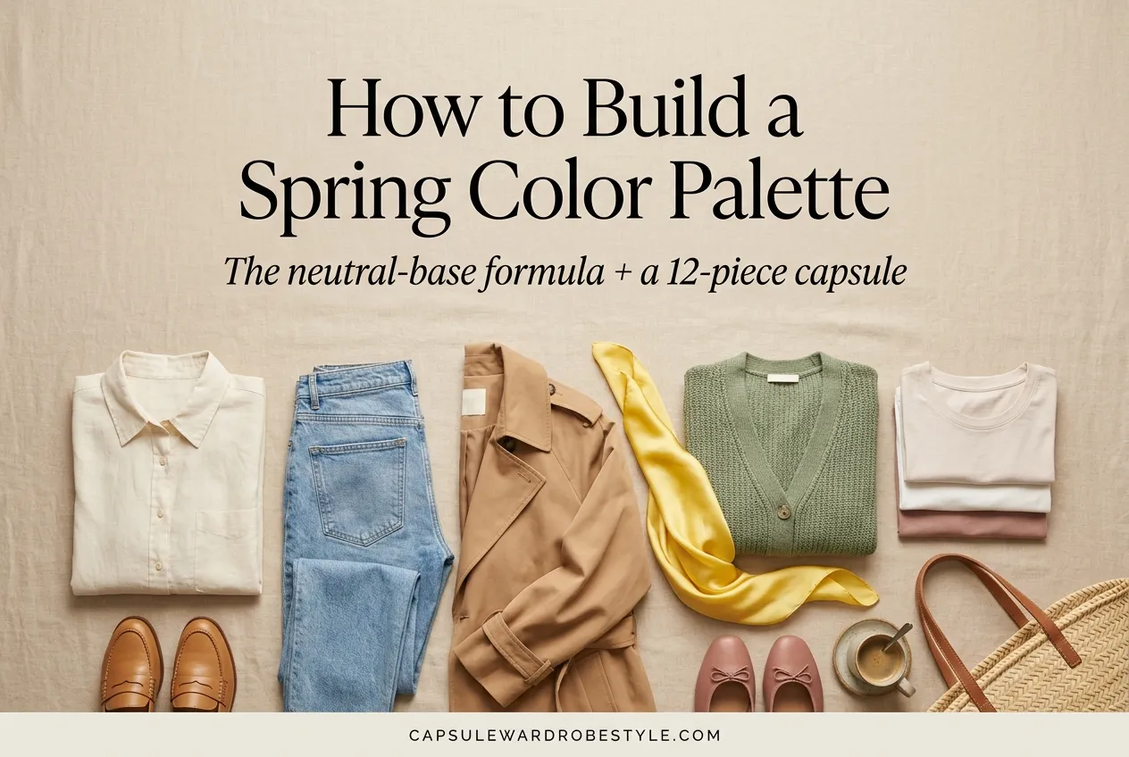 How to Build a Spring Color Palette for Your Wardrobe