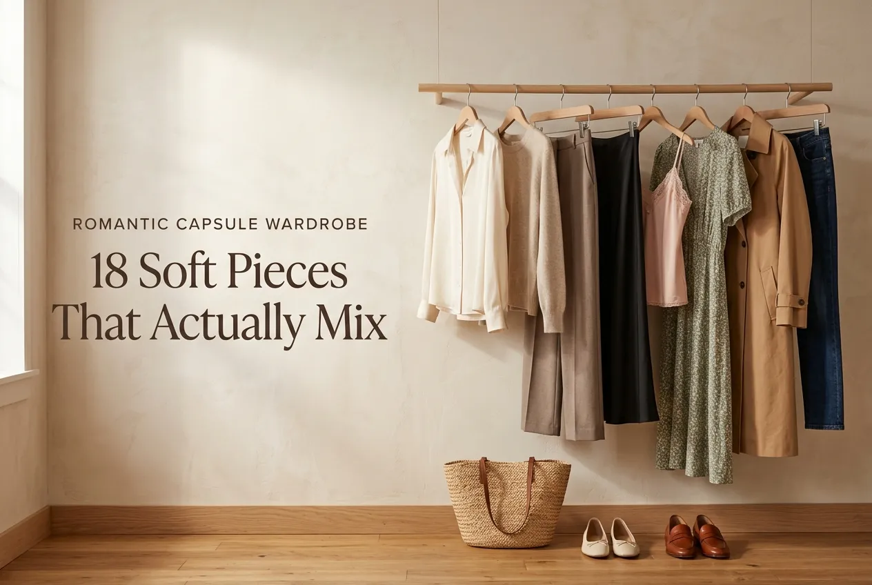 Romantic Capsule Wardrobe: Soft, Feminine Pieces You’ll Actually Wear
