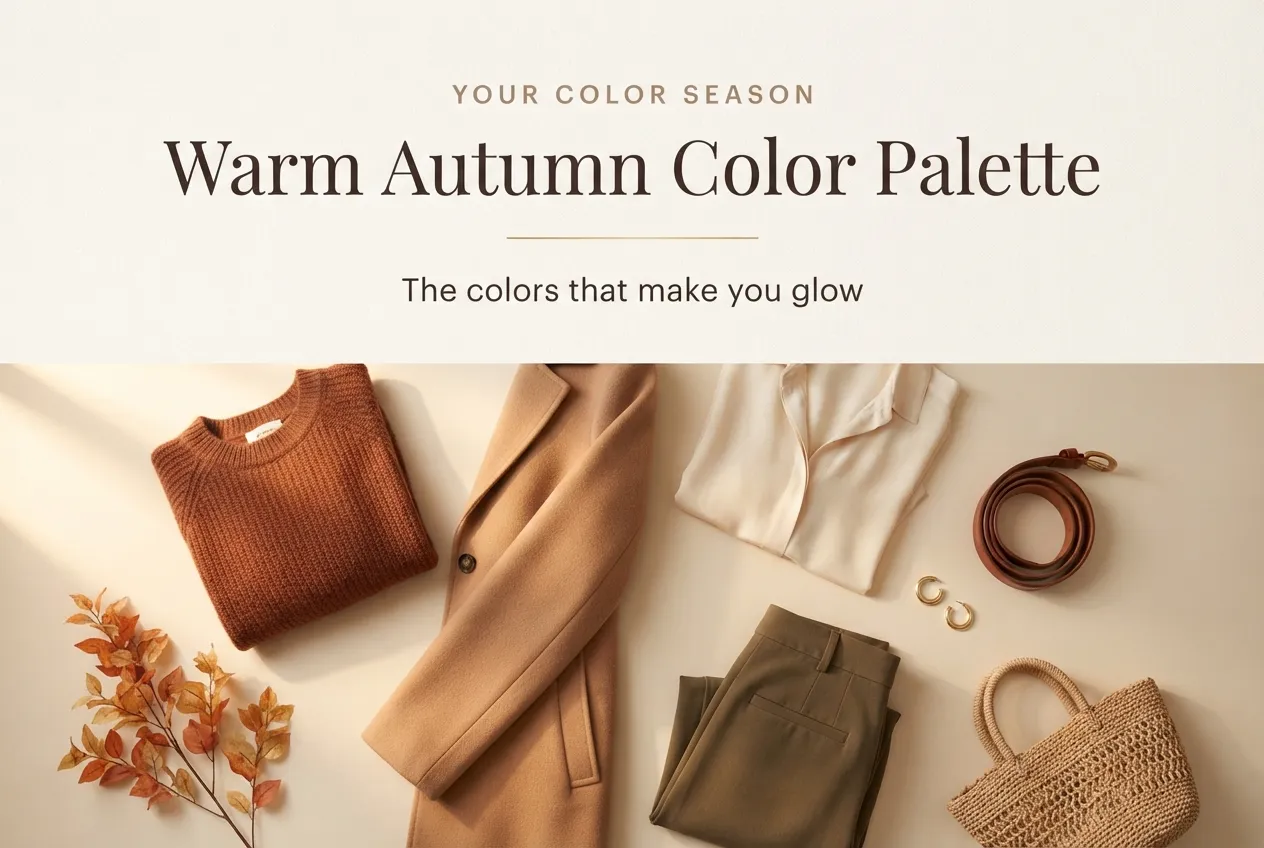 Warm Autumn Color Palette: The Colors That Make You Glow
