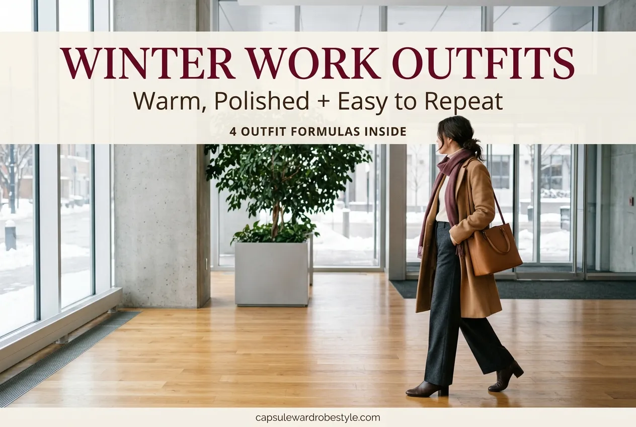 How to Wear Winter Work Outfits That Stay Warm and Look Expensive
