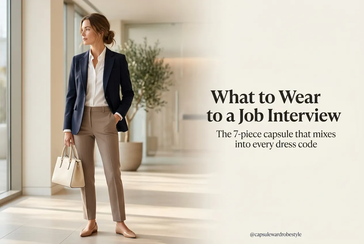 What to Wear to a Job Interview: Capsule-Friendly Outfits for Women