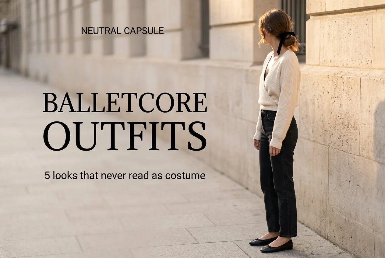 Balletcore Outfits: Soft, Feminine Looks From a Capsule You Already Own