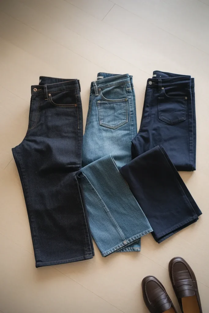 Bootcut, barrel and slim straight jeans compared for a winter 2026 capsule wardrobe