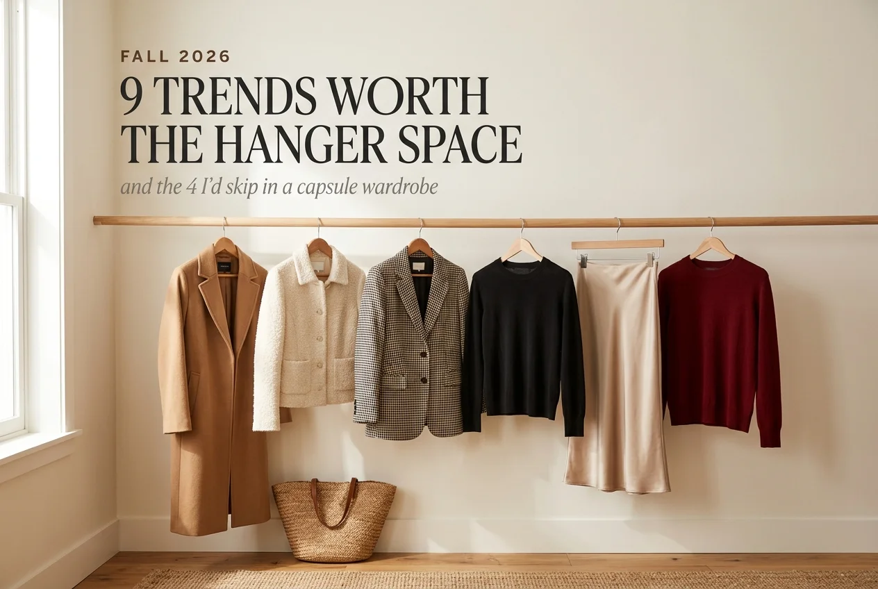 Fall 2026 Fashion Trends: The Looks Worth Adding to Your Capsule