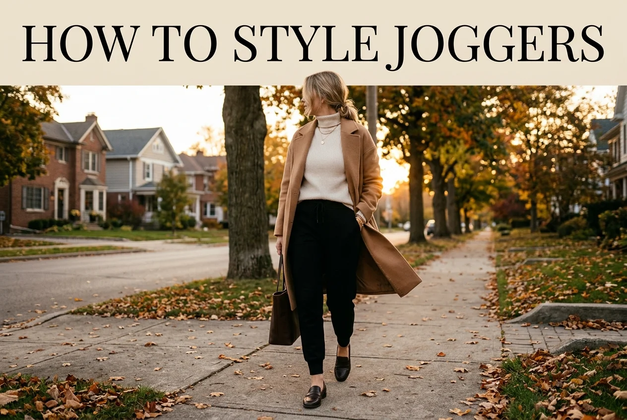 How to Style Joggers Without Looking Like You Gave Up