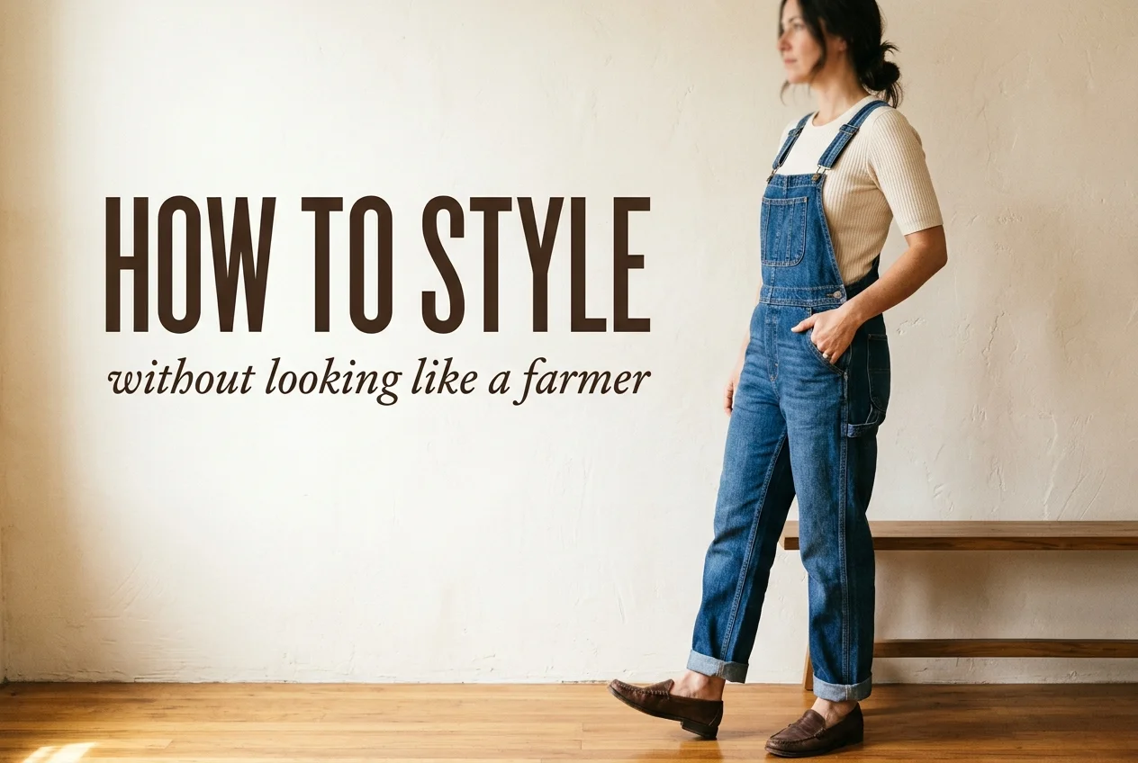 How to Style Overalls So Every Outfit Looks Deliberate