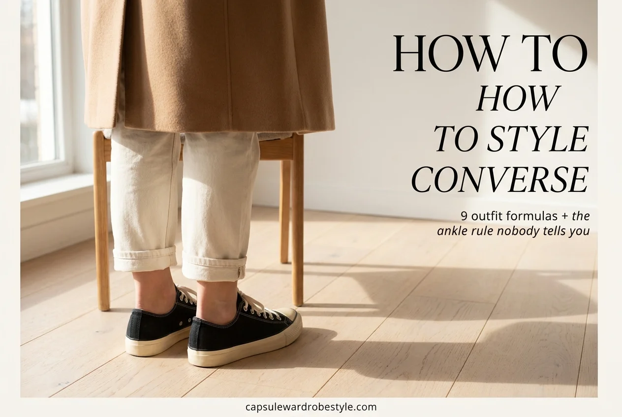 How to Style Converse: Sneaker Outfits That Aren’t Boring
