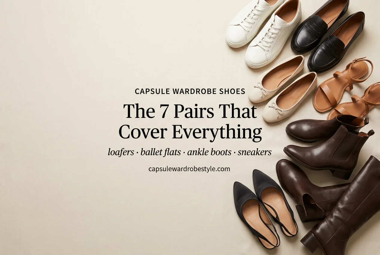 Capsule Wardrobe Shoes: The 7 Pairs That Cover Everything