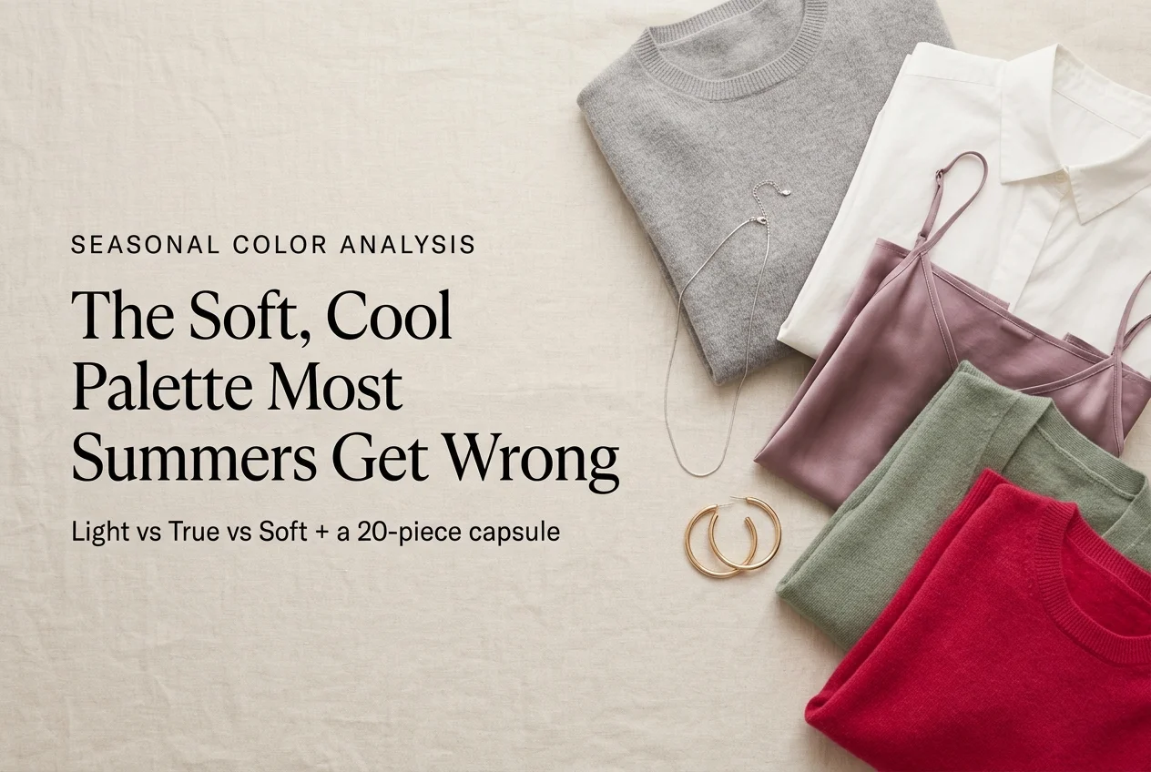 Summer Color Analysis: How to Find Your Shade of Cool and Actually Wear It