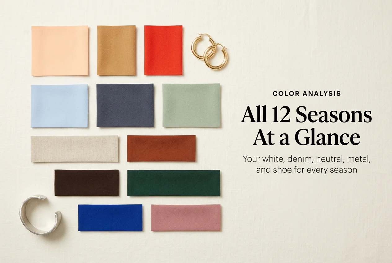 The Color Analysis Chart: All 12 Seasons at a Glance