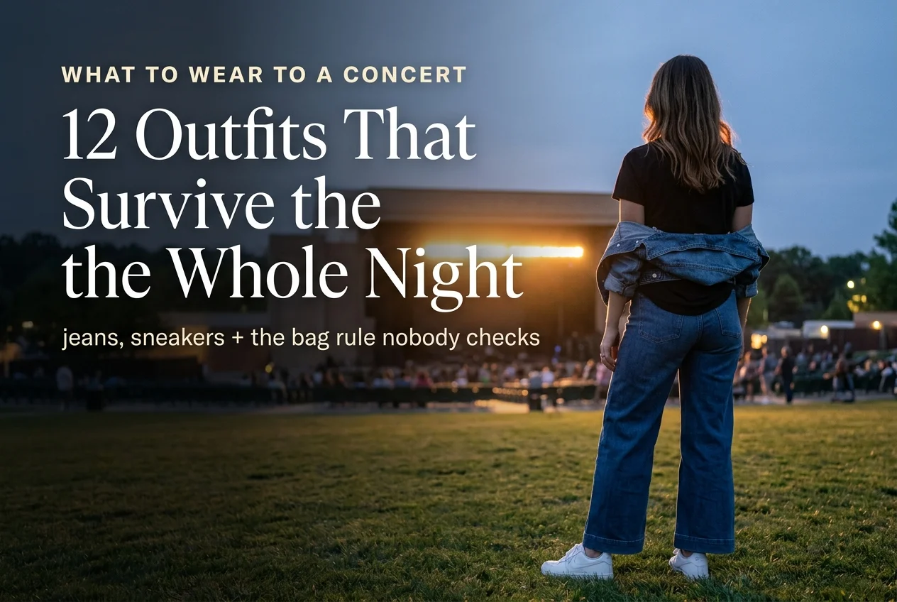 What to Wear to a Concert: Outfits That Handle a Long Night