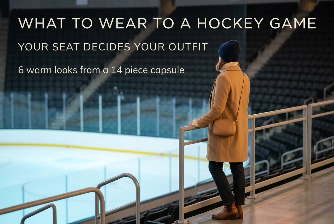 What to Wear to a Hockey Game Without Freezing or Buying Anything New