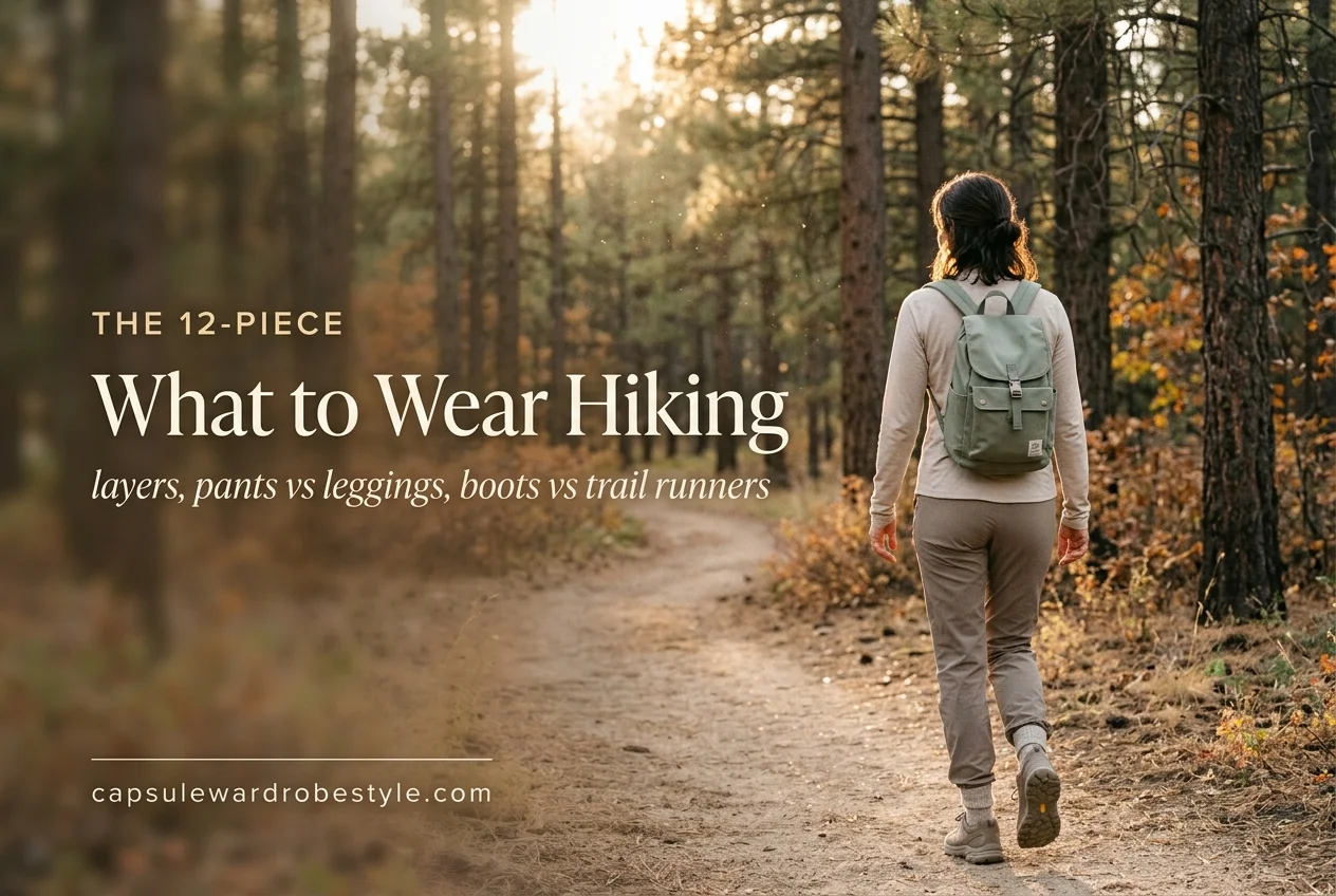 What to Wear Hiking: A Capsule Approach to Trail Outfits You’ll Actually Repeat