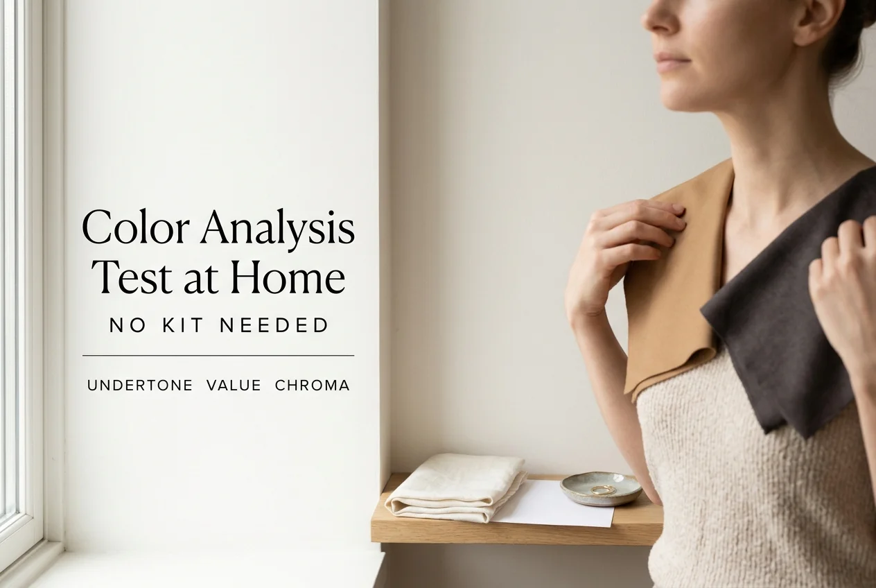 How to Do a Color Analysis Test at Home (No Kit Needed)