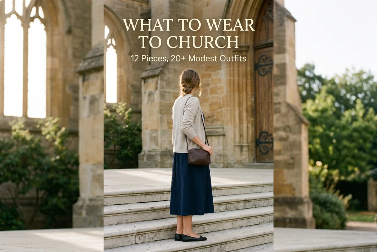 What to Wear to Church: Modest, Polished Capsule Outfits