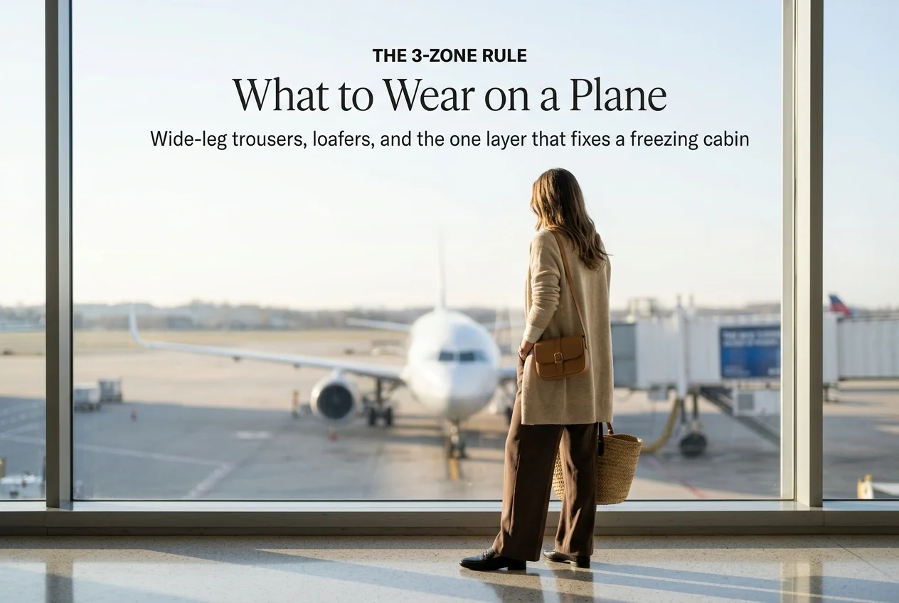 What to Wear on a Plane: Comfy Travel Outfits That Still Look Good