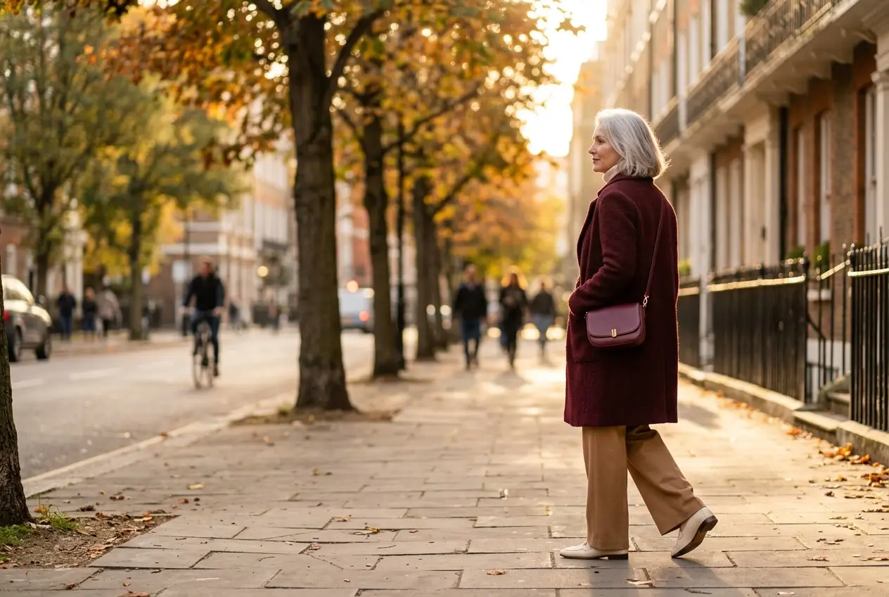 14 Ways to Wear Burgundy for Women Over 50