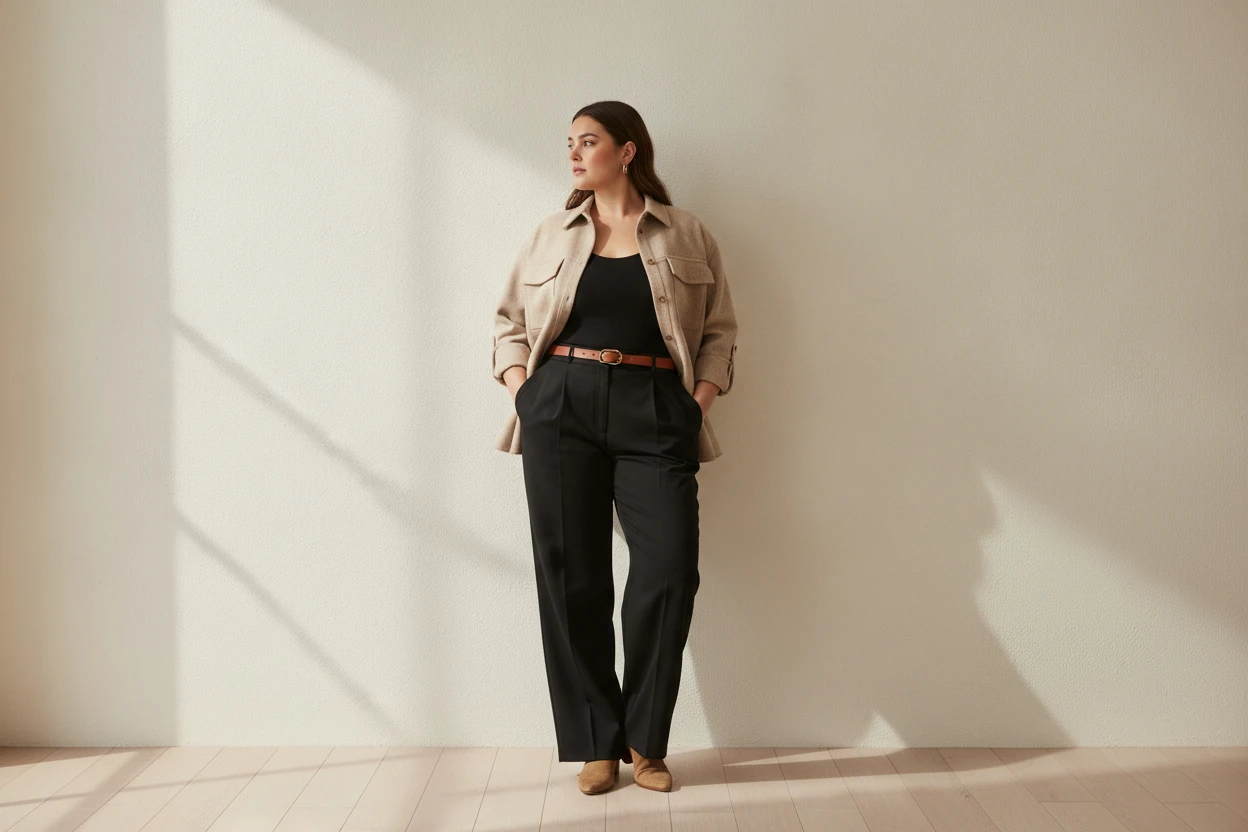 How to Style a Shacket for Plus-Size Women: 16 Outfits That Work