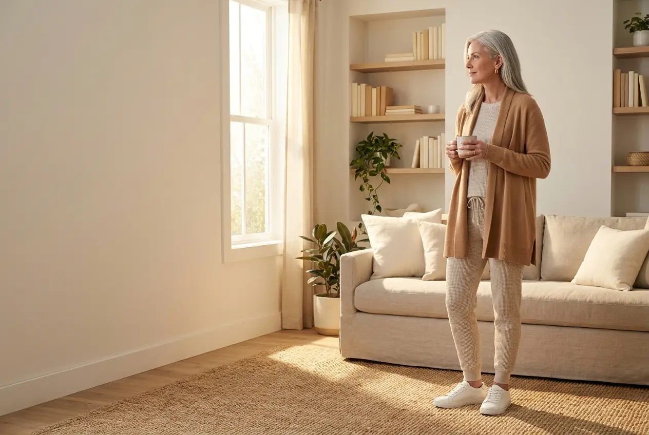 20 Cozy Loungewear Outfits for Women Over 50