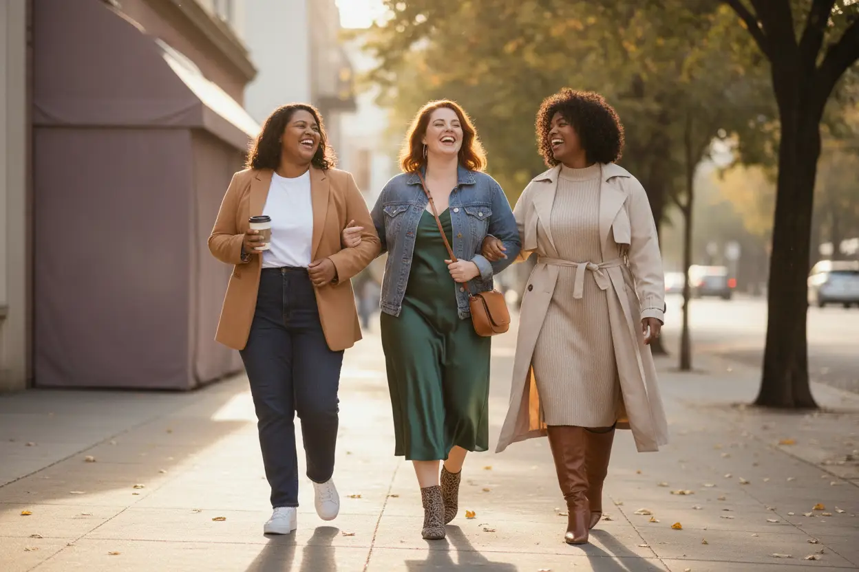 How to Style a Jacket for Plus-Size Women: 10 Outfits That Work