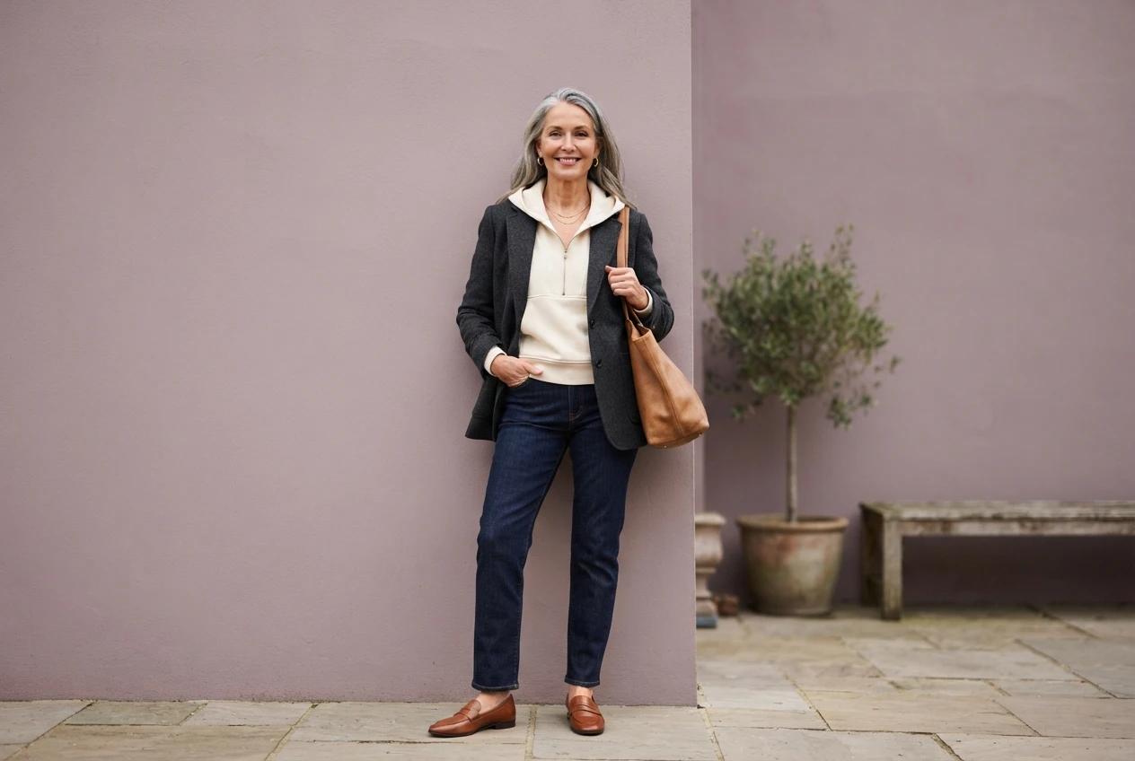 How to Style a Hoodie for Women Over 50: 8 Outfits That Work