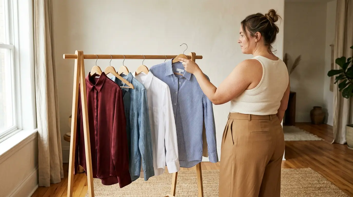 How to Style a Button-Down Shirt for Plus-Size Women: 8 Outfits That Work